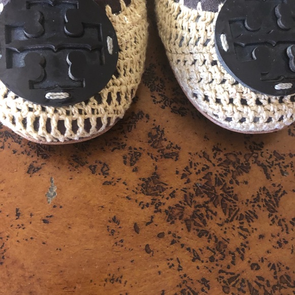Tory Burch Rory crochet 🧶 ballet flats - Picture 3 of 10
